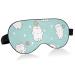 Haskirky Light Blocking Eye Mask Breathable and Adjustable Adult Men and Women Travel on Business Trips Yoga Meditation Light Smooth Comfortable Eye Mask Office Deep Sleep Goodies Cute Bears and St