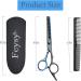 Fcysy Professional Hair Thinning Scissors Set - Blue Hairdressing Shears Kit with Comb for Barber and Hairdresser - Buy Online on SooperMarket.com