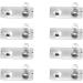 Buy Heyiarbeit 50pcs AAA Battery Spring Plate - Positive to Negative Conversion Contact 21mmx9mm - High Quality Nickel Plated - Ideal for Electronics Projects - Buy Online on SooperMarket.com