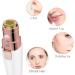 Rehomy 2-in-1 Eyebrow Trimmer & Face Hair Remover | Rechargeable Painless with Light Rose Gold & White | International Shipping Available - Buy Online on SooperMarket.com