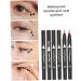 Eyeliner Stamp 2 in 1 Double-Head Waterproof Liquid Eyeliner Pen Make-Up Tool Black Heart double-headed eyeliner - Buy Online on SooperMarket.com