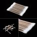 High-Quality Wooden Cotton Swabs - 80 Pack Double Headed for Makeup Ear Cleaning & More - Buy Online on SooperMarket.com