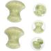 FOYTOKI 2pcs Gua Sha Roller Gua Sha Face Roller Darcy Facial Roller Scratchboard Tools Remove Wrinkles Skin Roller for Face Mushroom Shaped Guasha Board Scraper Tool Eye Massage Set Jade - Buy Online on SooperMarket.com