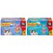 Purina Friskies Seafood & Chicken Lovers Wet Cat Food Variety Pack 24 x 156g Cans Brown (45078) & Wet Cat Food Saucy Seafood Variety Pack - 24 x 156 g Can (24 Pack) Wet Cat Food + Wet Cat Food 24 Pack