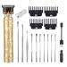 Hair Clippers for Men Cordless Hair Clippers Travel Small Hair Clippers 5.7" Hair Clippers Classical Sculpting Styling Rechargeable Hair Remover with 10 Pieces Earpick