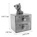 Mogoko Silver Baby First Tooth and Curl Keepsake Box Set - Gender Neutral Kids Teeth Fairy Holder - Buy Online on SooperMarket.com
