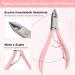 Jupeli Pink Manicure Set | Stainless Steel Nail Care & Clipper Kit for Women | Complete Pedicure Tools & Grooming Essentials - Buy Online on SooperMarket.com