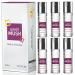 BlueQueen White Musk Perfume Roll On Alcohol Free Long Lasting Musk Perfume for Women and Men | Hypoallergenic Travel Size Secret Musk Fragrance Oil Perfume - 8Ml -PCS 6 - Buy Online on SooperMarket.com