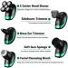 Buy Electric Shaver with 5 Floating Heads - 5 in 1 Rechargeable Men s Razor Hair Clipper Facial Brush & Nose/Ear Trimmer - Fast International Shipping - Buy Online on SooperMarket.com
