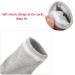 Buy 4 Pairs Gel Heel Socks - Moisturizing Spa Socks for Soft Smooth Skin | Comfort Day & Night Care - Buy Online on SooperMarket.com