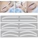 Silicone Disposable Eyebrow Stencil Kit for Microblading - Hygienic & Easy to Use - Buy Online on SooperMarket.com