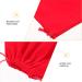 Mikinona 3pcs Hair Dryer Storage Bag Practical Storage Pouches Blow Dryer for Curly Hair Flannel Red - Buy Online on SooperMarket.com