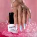 RARJSM Pearl Gel Nail Polish Set - 6 Colors Pearlescent Shell Glitter | White Gold Pink Green Purple Shimmer | Mermaid Nail Gel Soak Off | DIY Manicure with Swirl Thread Effect | LED UV Curing Required - Buy Online on SooperMarket.com
