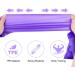 Relota 4-Set Resistance Tapes | Fitness Bands for Men & Women | Ideal for Yoga Pilates Strength Training & Physiotherapy - International Shipping Available - Buy Online on SooperMarket.com
