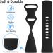 Getino Compatible with Fitbit Sense/ Sense 2 Bands/ Versa 4/ Versa 3 Bands Women Men  Silicone Sport Accessories  Band for Fitbit Sense/ Sense 2/ Versa 4/ Versa 3  Small Black/ Bluegray/ Gray/ White Small 5.8"-7.6" Black/Bluegray/Gray/White - Buy Online on SooperMarket.com