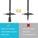 Buy 4 Rubber Buffers for Hiking Sticks - Replacement Tips for Nordic Walking & Crutches | 12mm Anti-Slip Design - Buy Online on SooperMarket.com