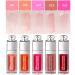Aaiffey Hydrating Plumping Lip Glow Oil - Raspberry | Moisturizing Lip Tint - Primer & Balm Combination for Non-Sticky Glossy Finish - Buy Online on SooperMarket.com