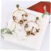 PACKOVE Circle Earrings Fashion Earrings Women Earrings Flower Earrings Vintage Accessories - Buy Online on SooperMarket.com