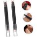 Gogogmee 2pcs Small Eyeshadow Double Ended Makeup Brush Eyeshadow Makeup Eye Shadow Makeup Black Abs - Buy Online on SooperMarket.com