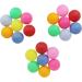 Assorted Color 50 Pack Beer Pong Balls - Washable Plastic Table Tennis Balls by TADICK - Buy Online on SooperMarket.com