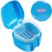 EXCEART Denture Box - Orthodontic Retainer & False Teeth Storage Case with Sieve | Durable & Convenient Fake Tooth Holder for International Shipping - Buy Online on SooperMarket.com