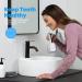 Cordless Water Flosser with 5 Modes & 4 Jet Tips - Portable Oral Irrigator for Teeth, USB Rechargeable - White - Buy Online on SooperMarket.com