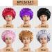 6PCS Satin Bonnets for Black Women  Large Braids Bonnet Wide Band Hair Bonnets  A #6pcs-a - Buy Online on SooperMarket.com