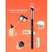Concealer Brush for Flawless Makeup | Under Eye & Nose Contour Brush (Black E871) - Perfect for Cream & Liquid Foundation - Buy Online on SooperMarket.com