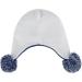 KAKU NANU Toddler Winter Hat with Double Pom Pom | Fleece Lined Beanie for Boys & Girls 1-2 Years | Blue-Grey - Buy Online on SooperMarket.com