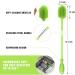 31cm Baby Bottle Cleaning Brush - Silicone Cleaner for Hydro Flask, Sports Bottles - Green (Qty 1) - Buy Online on SooperMarket.com