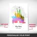 Personalised Cinderella Castle Watercolour Art Print - Disney Land/World Memories Keepsake. Children's Gift Nursery Decor - Walt Quote, A4 A5 - Buy Online on SooperMarket.com