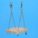 Premium Hamster Swing & Toys | Wooden Hanging Beds for Hamsters Mice Guinea Pigs & Chinchillas - Ideal Pet Accessories - Buy Online on SooperMarket.com