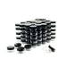 10 Gram Cosmetic Containers 100pcs Sample Jars with Lids Plastic Makeup Sample Containers, BPA free Small Plastic Containers 100 Count Black
