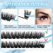 Lash Clusters 84 Pcs | DIY Eyelash Extensions | Natural Look Thin Band & Soft | C-Mix (8-16mm) - Buy Online on SooperMarket.com