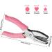 3 Pieces Handheld Hole Paper Punch Metal Single Hole Paper Punch Punchers with Soft Grip and 0.25 Inch Circle 0.2 Inch Star 0.22 Inch Heart Holes for DIY Craft Tags Clothing Ticket Scrapbook Tool - Buy Online on SooperMarket.com