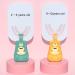 JENPECH Cute Bear/Duck Kids U-Shaped Toothbrush - Food Grade Soft Silicone Brush Head 360 Oral Teeth Cleaning Design for Toddlers and Children Yellow Bear 6-12 Years - Buy Online on SooperMarket.com