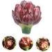 ORFOFE decorate props fake vegetables artificial flower Rose wedding fake artichoke ornament artificial wedding decors Model fake vegetable model artichoke artificial flower - Buy Online on SooperMarket.com