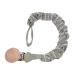 Tian-K pacifier chain baby chain made of cotton pacifier chain made of beech wood pacifier clip toothpick toys for nipple baby