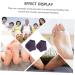 HAPINARY 5 Pairs Moisturizing Socks Heel Sleeves Feet Lotion Slipper Socks Silicone Gel Foot Lotion Cracked Heel Socks Summer Socks Gel Sock Anti Slip Socks Foot Protector Purple Cotton - Buy Online on SooperMarket.com