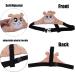 Baby Car Seat Head Support - Safe Headrest Band for Sleep Positioner | Toddler Neck Protection Belt - Brown - Buy Online on SooperMarket.com