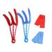 HOMSFOU Cleaning Brush 4 Pcs Brush Window Blind Cleaner Washable Window Cleaner Shutter Cleaner Window Duster Multifunctional Cleaner Blinds Cleaner Fence Air Conditioner