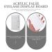 Buy Magnetic Eyelash Board - Acrylic Display Tray for Eyelash Extensions & Grafting Supplies | Premium Eyelash Accessories - International Shipping Available - Buy Online on SooperMarket.com