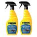 Rain-X 5071268 2-in-1 Glass Cleaner and Rain Repellant - 23 oz, 2- Pack