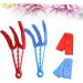 HOMSFOU Cleaning Brush 4 Pcs Brush Window Blind Cleaner Washable Window Cleaner Shutter Cleaner Window Duster Multifunctional Cleaner Blinds Cleaner Fence Air Conditioner - Buy Online on SooperMarket.com