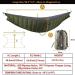 AYAMAYA Hammock Underquilt - Full Length Winter Insulation Blanket for Double Hammock - Dark Green - Buy Online on SooperMarket.com