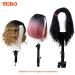 YEBO 21 Inch Polyurethane Canvas Block Head Wig Display with Stand - White - Buy Online on SooperMarket.com