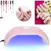 Gel Nail Polish Curing Lamp LED UV Nail Light 54W for Nail Salon for Home - Buy Online on SooperMarket.com