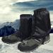 VORCOOL Lightweight Waterproof Snow Gaiters - 1 Pair Ankle Gaiters for Outdoor Hiking & Climbing (Black) | International Shipping Available - Buy Online on SooperMarket.com