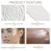 Pearl White Highlighter Makeup - Shimmer Glitter Diamond Eyeshadow Palette for Face & Body - EVpct 0.1 oz - Buy Online on SooperMarket.com