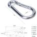 3 Inch Heavy Duty Steel Carabiner Snap Hooks - 12 Pack (8x80mm) for Hammock, Swing, Fitness, Camping, Hiking - Buy Online on SooperMarket.com